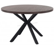 Masa Mobhaus Medor (Dark Oak/Black)