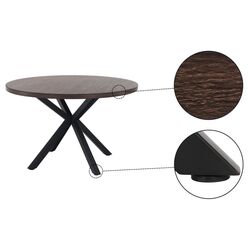 Masa Mobhaus Medor (Dark Oak/Black) Thumb