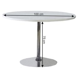 Masa Mobhaus Paulin (Extra White) Thumb