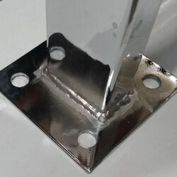 Стол Mobhaus Talos (White/Chrome) Thumb