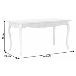 Стол Tempo Kondela Vilar DA19 (White Pine) Thumb