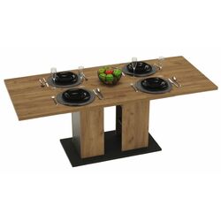 Masa extensibila Mobhaus Fidel (Craft Oak Golden/Graphite Gray)