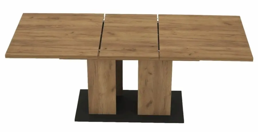 Masa extensibila Mobhaus Fidel (Craft Oak Golden/Graphite Gray) - 6
