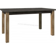 Masa plianta Mobhaus Montana STW (Lefkas Oak Dark/Smooth Gray)