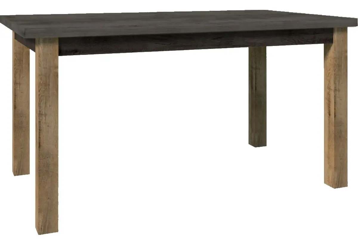 Masa plianta Mobhaus Montana STW (Lefkas Oak Dark/Smooth Gray)