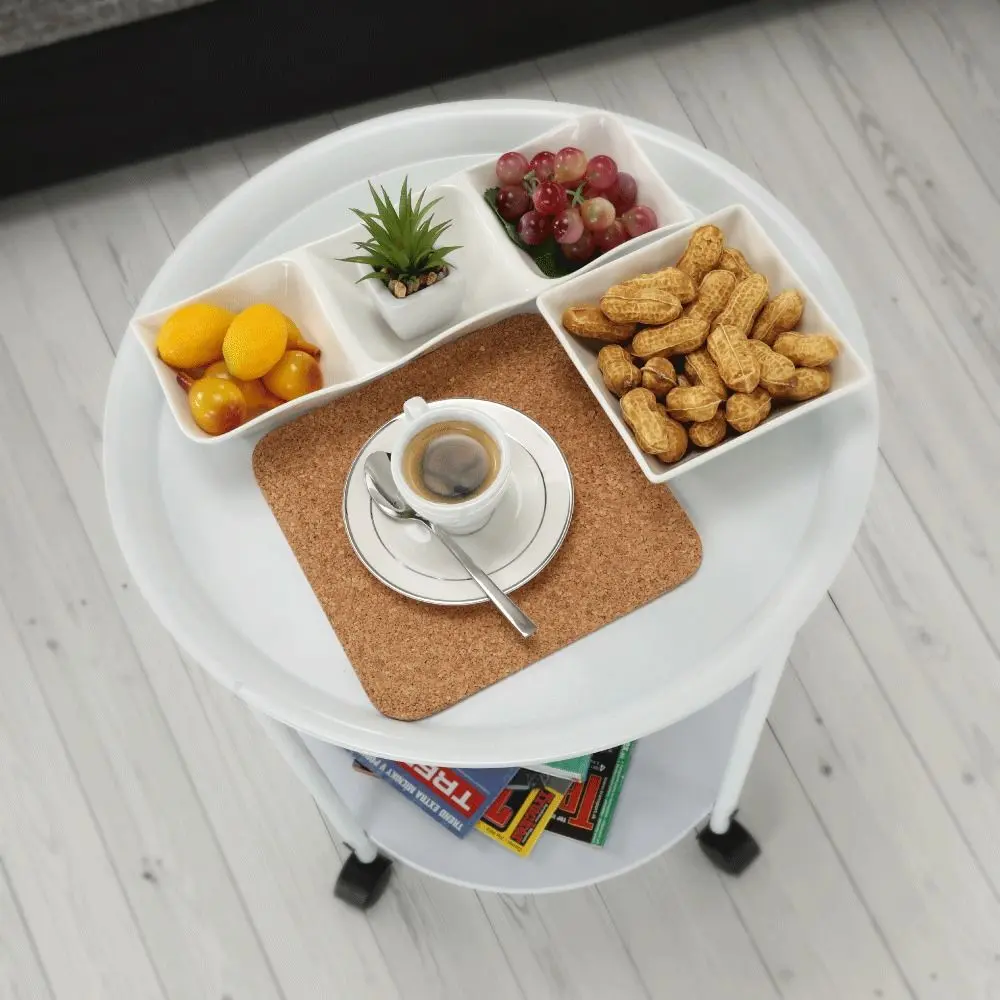 Masa de servit Mobhaus Derin (White)