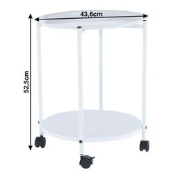 Masa de servit Mobhaus Derin (White) Thumb