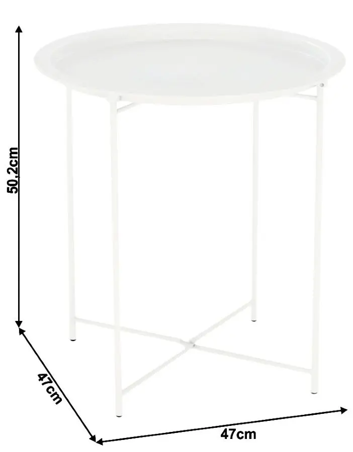 Стол сервировочный Mobhaus Render (White)