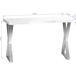 Masa manichiura Momo 04-SL 151036 (White/Silver) Thumb