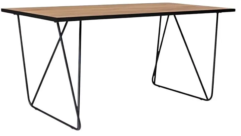 Masa Nowy Styl Rocky (Black/Oak)