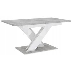 Masa extensibila Prospero Bronx (Stone/White Gloss) Thumb