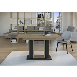 Masa extensibila Prospero Forest (Artisan Oak/Black) Thumb