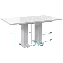 Masa extensibila Prospero Gloss (White Gloss) Thumb