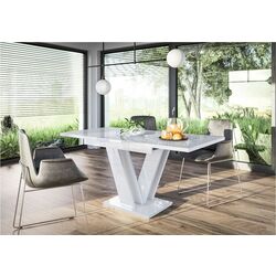 Masa extensibila Prospero Masiv (White Gloss) Thumb