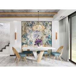 Стол раскладной Prospero Masiv (White Gloss/Sonoma Oak) Thumb
