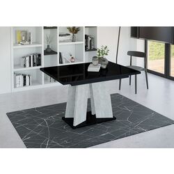 Masa extensibila Prospero Mufo (Black Gloss/Stone) Thumb