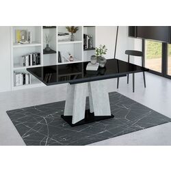 Masa extensibila Prospero Mufo (Black Gloss/Stone) Thumb