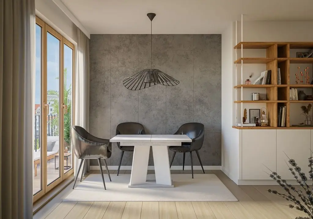 Masa extensibila Prospero Mufo K350 (White)