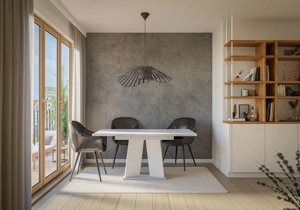 Masa extensibila Prospero Mufo K350 (White)