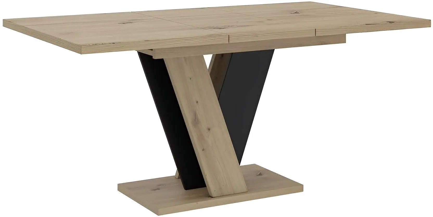 Masa extensibila Prospero Viney (Artisan Oak/Black)