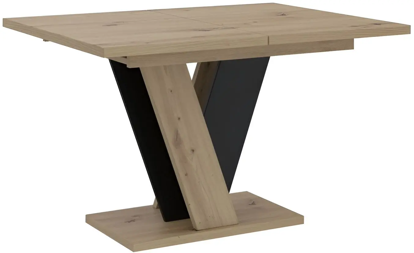 Masa extensibila Prospero Viney (Artisan Oak/Black)