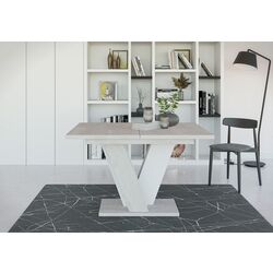 Masa extensibila Prospero Viney K350 (White/Сoncrete) Thumb