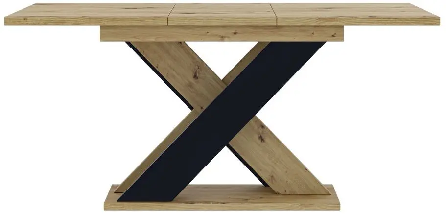 Masa extensibila Prospero Xao 160 (Artisan Oak/Black)
