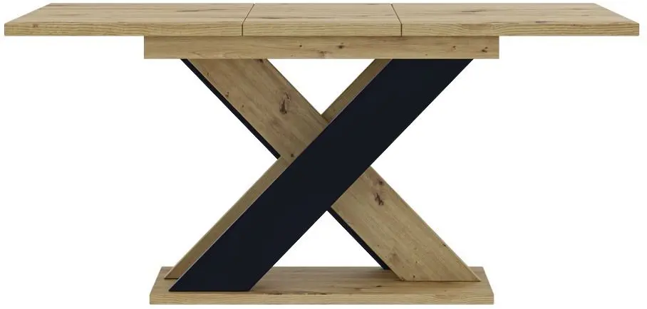 Masa extensibila Prospero Xao 160 (Artisan Oak/Black)