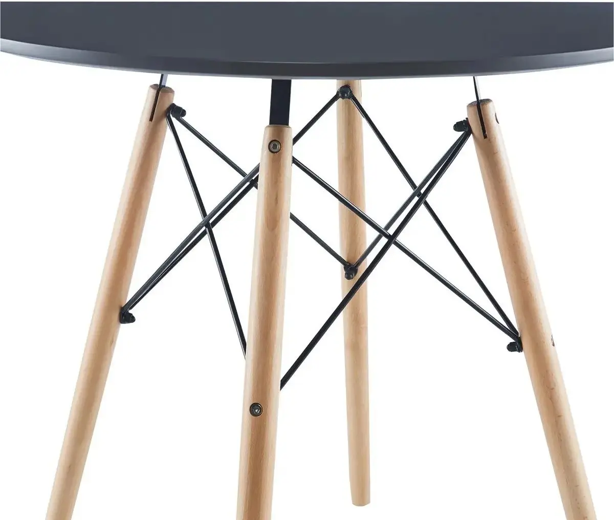 Masa Saska Garden 1028491 80х80 (Gray/Natural)