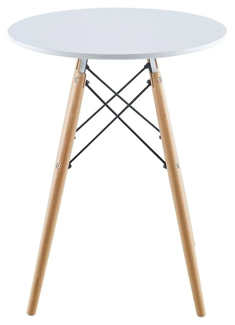 Masa Saska Garden 1028514 60х60 (White/Wood)