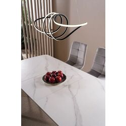 Masa plianta Signal Apollo 120 (White Matt/Black) Thumb