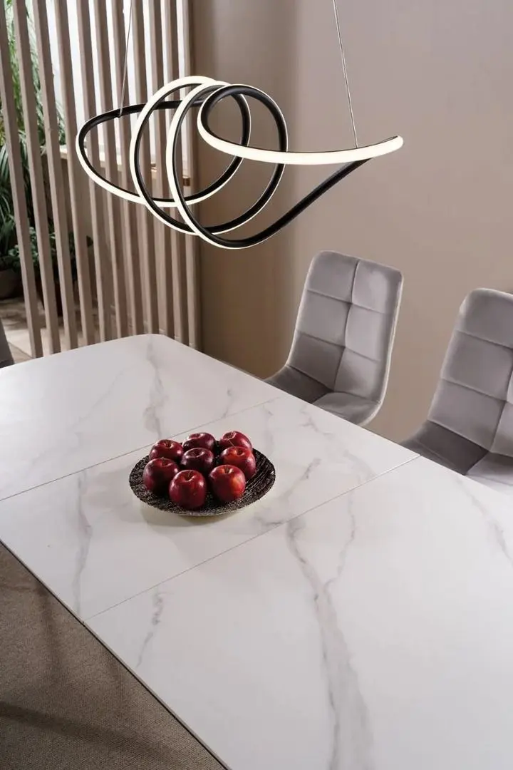 Masa plianta Signal Apollo 120 (White Matt/Black) - 4