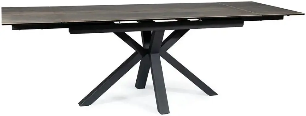 Стол раскладной Signal Columbus Ceramic 160 (Oak/Black)