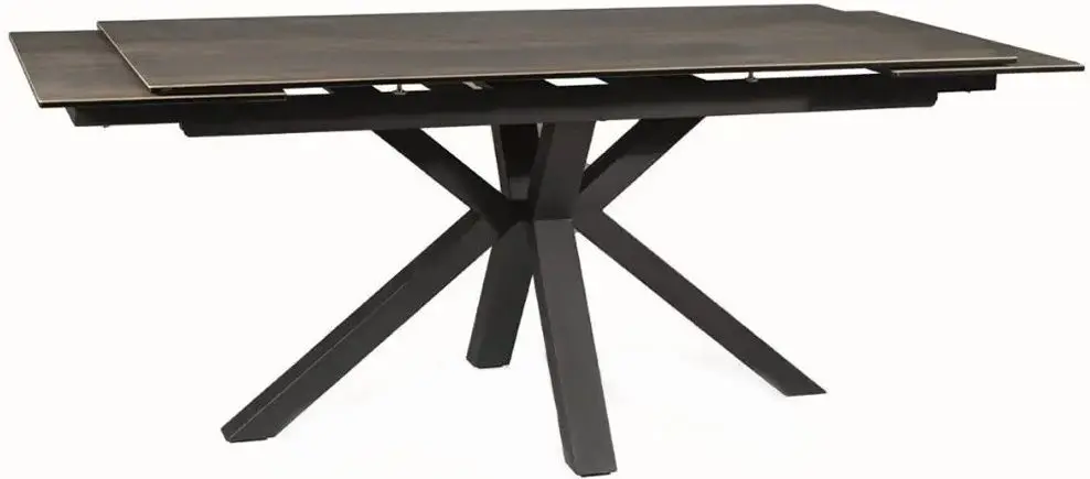 Стол раскладной Signal Columbus Ceramic 160 (Oak/Black)