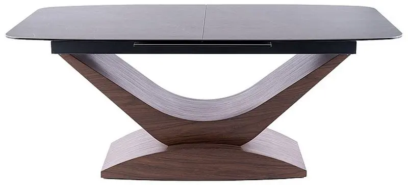 Masa extensibila Signal Dolce Ceramic (Gray Marble/Nut)