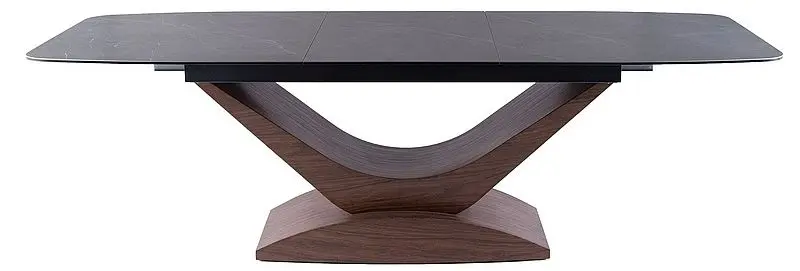 Masa extensibila Signal Dolce Ceramic (Gray Marble/Nut)