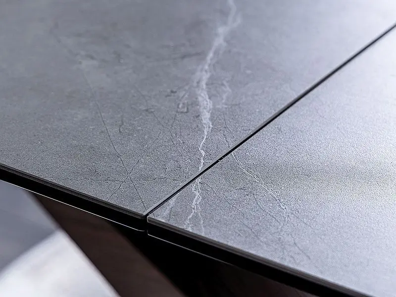 Masa extensibila Signal Dolce Ceramic (Gray Marble/Nut)