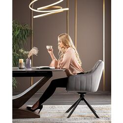 Masa extensibila Signal Dolce Ceramic (Gray Marble/Nut) Thumb