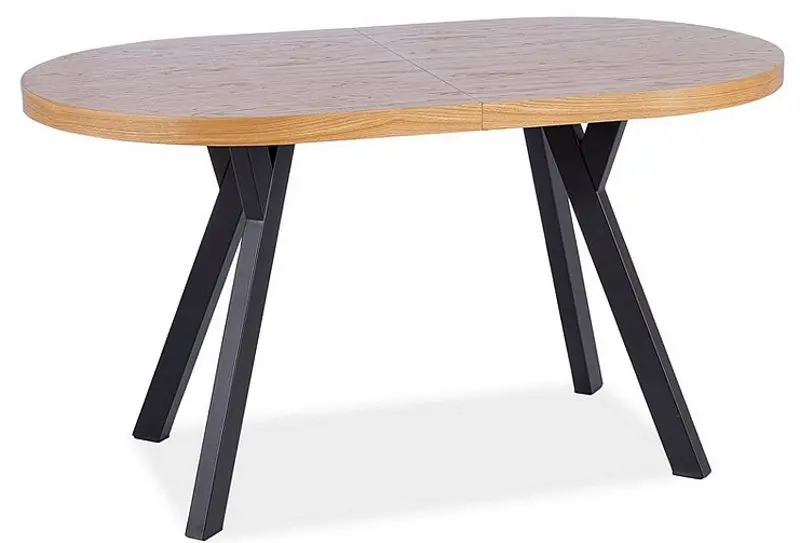 Masa extensibila Signal Domingo II (Oak/Black)