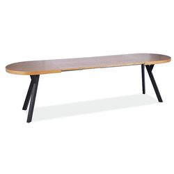 Masa extensibila Signal Domingo II (Oak/Black) Thumb