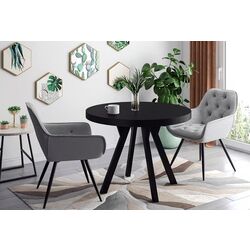 Masa extensibila Signal Domingo (Matte Black/Black)