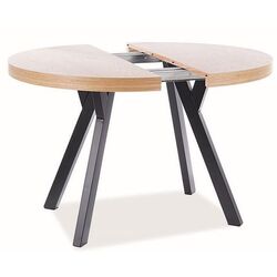 Masa extensibila Signal Domingo (Natural Oak/Black) Thumb