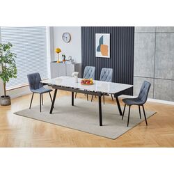 Masa plianta Signal John 120 (White/Black) Thumb