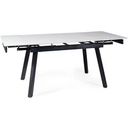 Masa plianta Signal John 120 (White/Black)