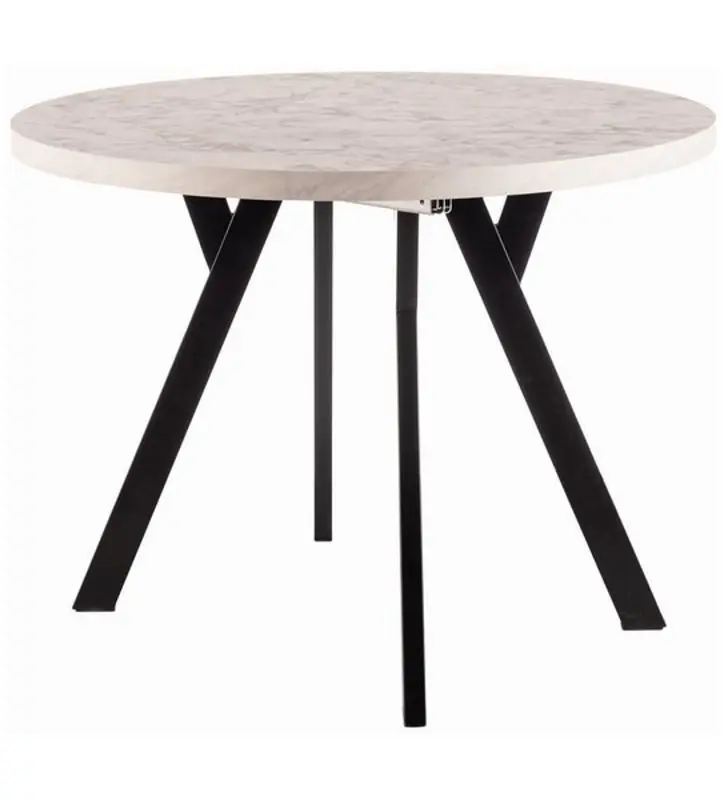 Стол раскладной Signal Medan (Marble/Black) - 3