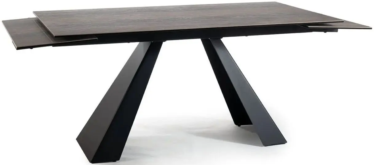 Стол раскладной Signal Salvadore 180 (Oak/Black Matt) - 2