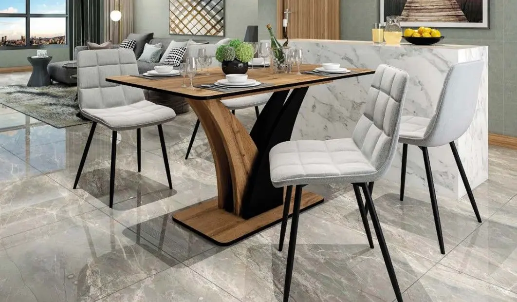 Masa extensibila Signal Vento 120 (Artisan Oak/Black) - 3