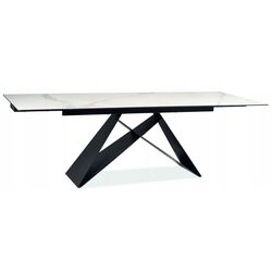 Masa extensibila Signal Westin III 160 (White/Black)