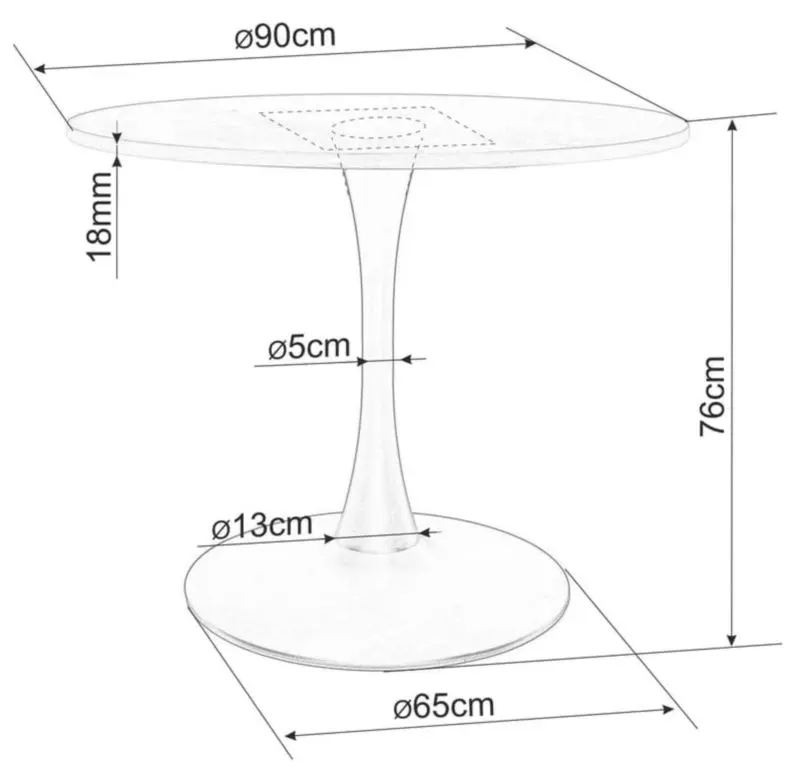 Masa Signal Amadeo II (Walnut/Black)