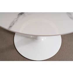 Masa Signal Espero 90 (White Marble) Thumb